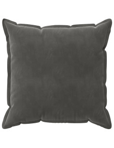 Federa 2 pcs HOUTEN Grigio Scuro 80 x 80 cm Velluto 2