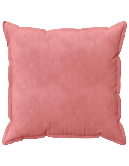 Federa 2 pcs HOUTEN Rosa 80 x 80 cm Velluto