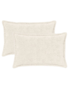 Federa 2 pz HOUTEN Bianco 50 x 75 cm