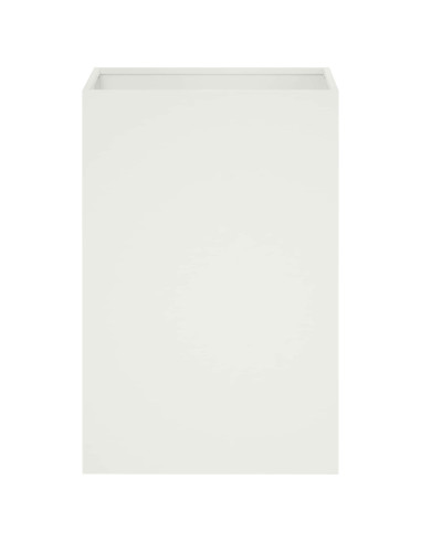 Vaso da giardino Bianco 40 x 40 x 60 cm