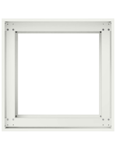 Vaso da giardino Bianco 40 x 40 x 60 cm
