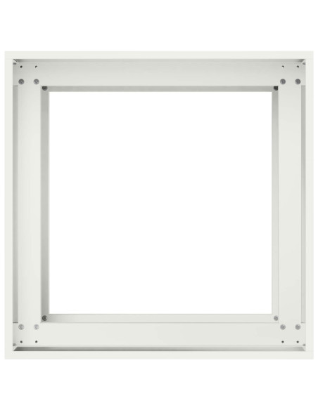 Vaso da giardino Bianco 40 x 40 x 60 cm