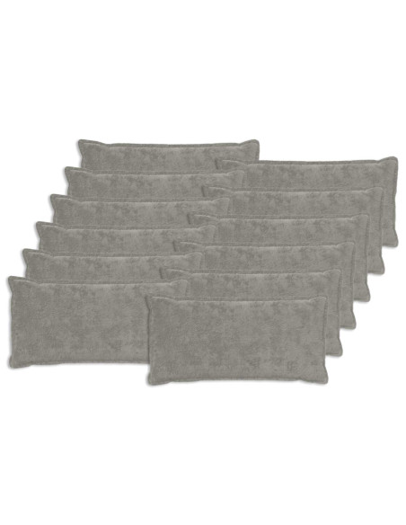 Federa 12 pz HOUTEN Grigio Chiaro 40 x 80 cm
