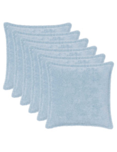 Federa 6 pz HOUTEN Azzurro 50 x 50 cm