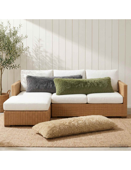 Federa HEERLEN Grigio Chiaro 40 x 145 cm Fleece PV