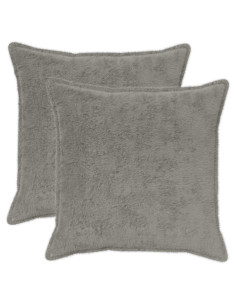 Federa 2 pz HOUTEN Grigio Chiaro 80 x 80 cm