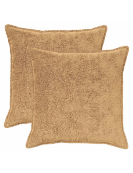 Federa 2 pz HOUTEN Tortora 80 x 80 cm
