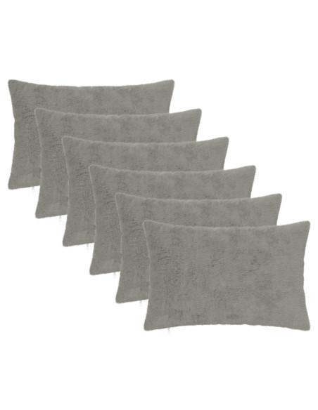 Federa 6 pz HEERLEN Grigio Chiaro 30 x 50 cm