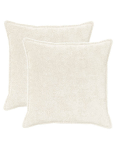 Federa 2 pz HOUTEN Bianco 80 x 80 cm