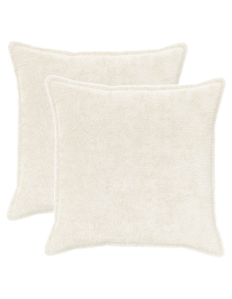 Federa 2 pz HOUTEN Bianco 80 x 80 cm