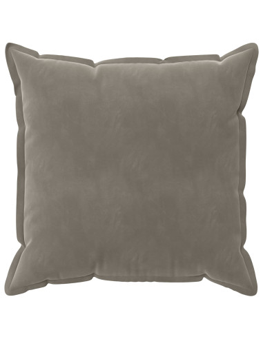 Federa 6 pcs HOUTEN Grigio Chiaro 80 x 80 cm Velluto