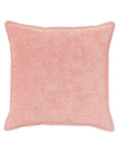 Federa 2 pz HOUTEN Rosa 80 x 80 cm Pelliccia di Coniglio Finta 2