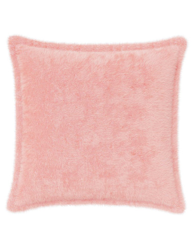 Federa 2 pz HOUTEN Rosa 45 x 45 cm Pelliccia di Coniglio Finta
