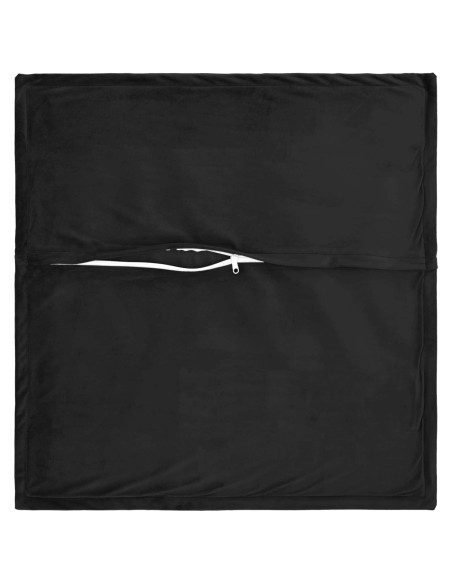 Federa 6 pcs HOUTEN Nero 35 x 35 cm Velluto