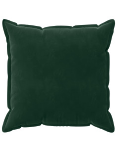 Federa 2 pcs HOUTEN Verde Scuro 80 x 80 cm Velluto 2