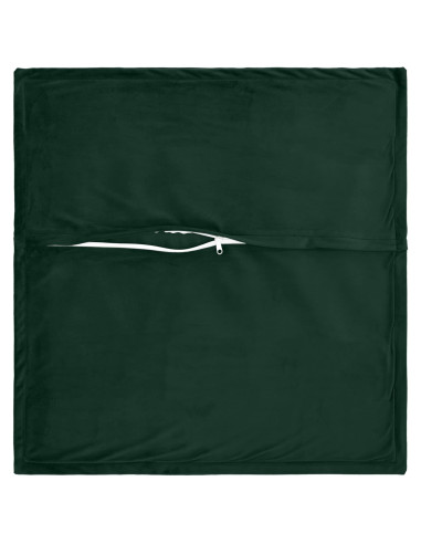Federa 2 pcs HOUTEN Verde Scuro 80 x 80 cm Velluto