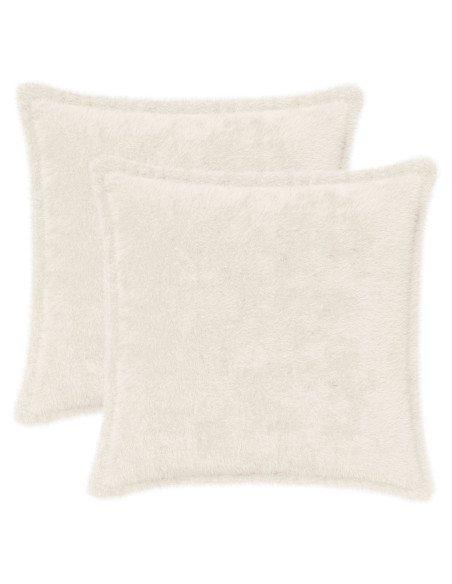 Federa 2 pz HOUTEN Bianco 45 x 45 cm