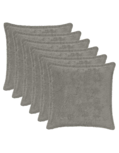 Federa 6 pz HOUTEN Grigio Chiaro 50 x 50 cm