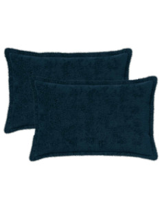 Federa 2 pz HOUTEN Blu navy 50 x 70 cm
