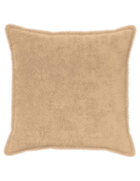 Federa 2 pz HOUTEN Crema 70 x 70 cm Pelliccia di Coniglio Finta