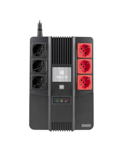 NGS UPS FORTRESS BUNKER OFF LINE 360W AVR 3 PROTECTED OUTPUT