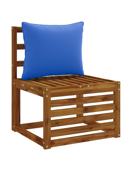 Cuscino per Schiena a 1 Pezzo PUTTEN 100% Poliestere Blu Reale