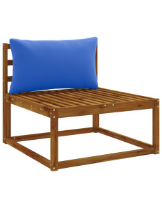 Cuscino per Schiena a 1 Pezzo PUTTEN 100% Poliestere Blu Reale 2