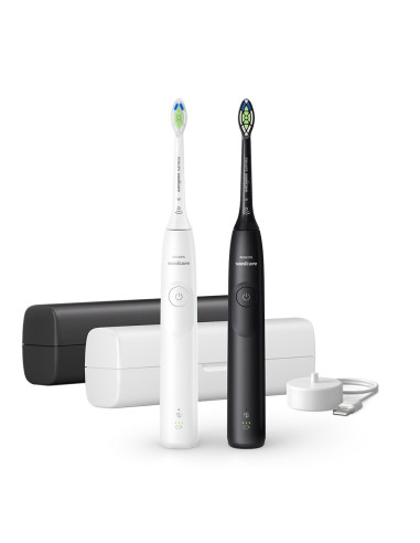 SPAZZOLINO  DENTI ELETTRICO DOPPIO PHILIPS HX7109/01 SONICARE S5300