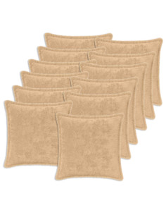 Federa 12 pz HOUTEN Crema 40 x 40 cm