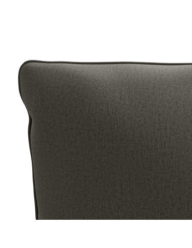 Cuscino per Schiena a 1 Pezzo PUTTEN 100% Poliestere Antracite