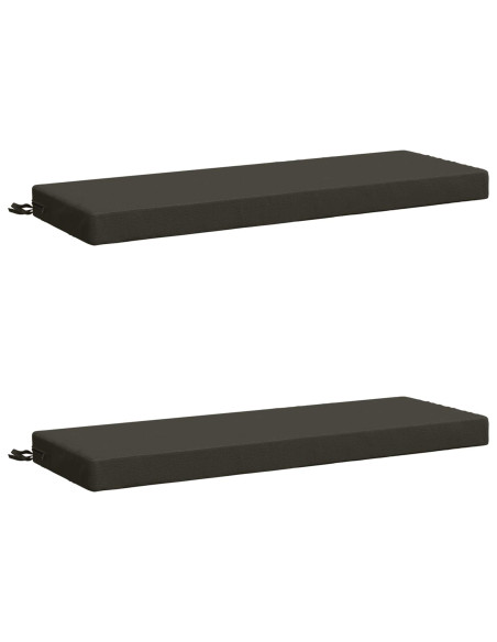 Cuscini per Panchina a 2 Pezzi SOEST 2 pz 100% Poliestere