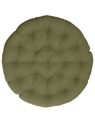 Cuscino per Sedia Papasan VIANEN 100% Poliestere Verde Oliva