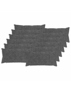 Federa 12 pz HEERLEN Grigio Scuro 40 x 80 cm