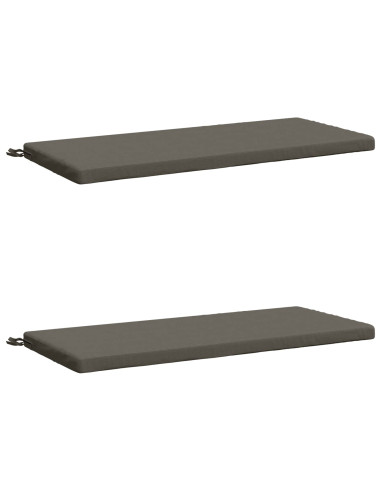 Cuscini per Panchina a 2 Pezzi SOEST 2 pz 100% Poliestere