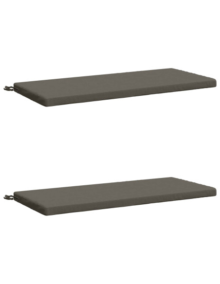Cuscini per Panchina a 2 Pezzi SOEST 2 pz 100% Poliestere