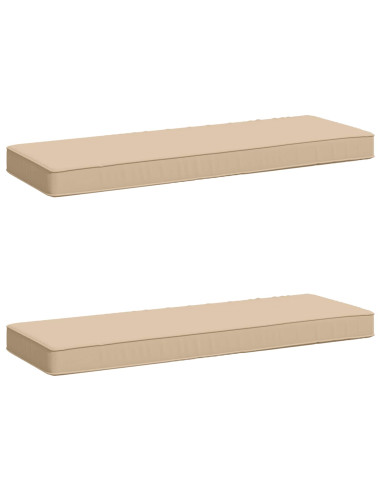Cuscini per Panchina a 2 Pezzi VUGHT 2 pcs 100% Poliestere