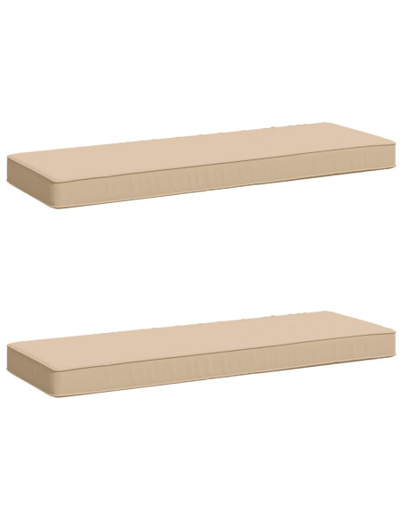 Cuscini per Panchina a 2 Pezzi VUGHT 2 pcs 100% Poliestere
