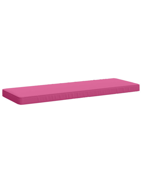 Cuscini per Panchina a 2 Pezzi VUGHT 2 pz 100% Poliestere Rosa
