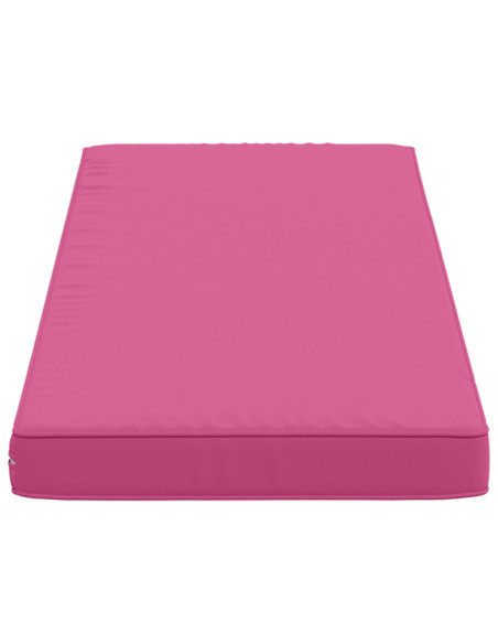 Cuscini per Panchina a 2 Pezzi VUGHT 2 pz 100% Poliestere Rosa