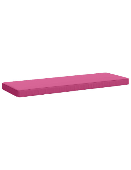 Cuscini per Panchina a 2 Pezzi VUGHT 2 pz 100% Poliestere Rosa