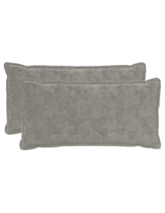 Federa 2 pz HOUTEN Grigio Chiaro 40 x 80 cm