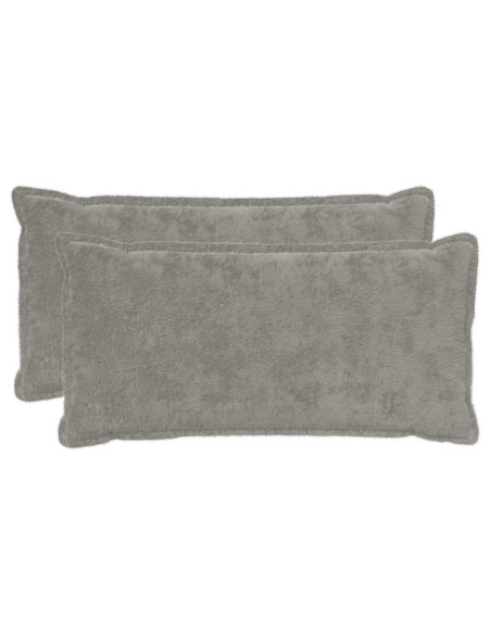 Federa 2 pz HOUTEN Grigio Chiaro 40 x 80 cm