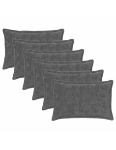 Federa 6 pz HOUTEN Grigio Scuro 30 x 50 cm