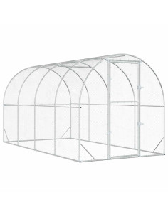 Pollaio Argento 400 x 200 x 200 cm Acciaio zincato