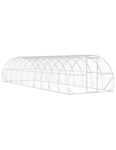 Pollaio Argento 1000 x 300 x 200 cm Acciaio zincato