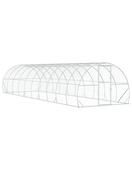 Pollaio Argento 1000 x 300 x 200 cm Acciaio zincato