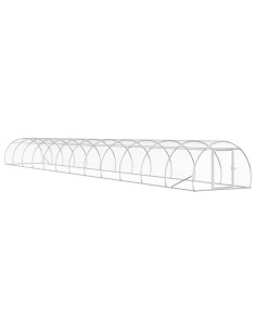 Pollaio Argento 1200 x 150 x 100 cm Acciaio zincato