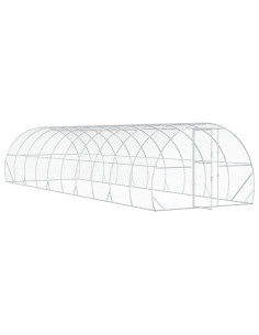Pollaio Argento 1000 x 300 x 200 cm Acciaio zincato 2