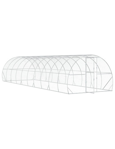 Pollaio Argento 1000 x 300 x 200 cm Acciaio zincato