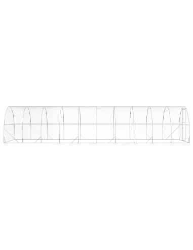 Pollaio Argento 1000 x 300 x 200 cm Acciaio zincato